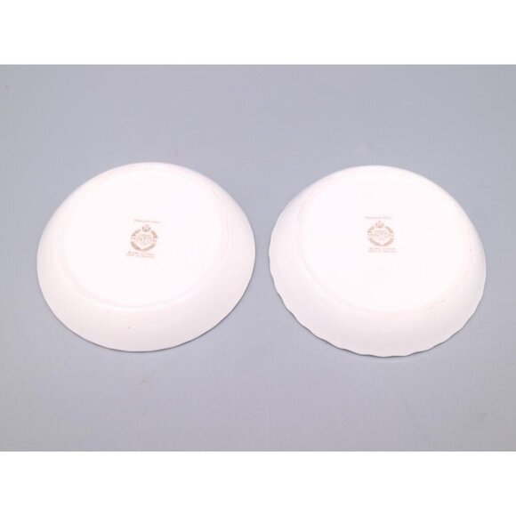 Pair of Minton Bone China Haddon Hall Coaster Trinket Dishes - Picture 3 of 5